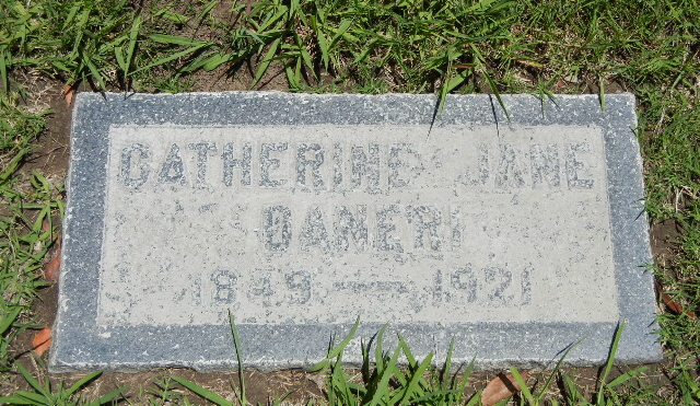 Photo of headstones/Catherien Jane Calnan d1921 hdstn Fairhaven Memorial park, Santa Ana CA USA